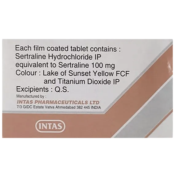 sertima 100mg tablet 10's